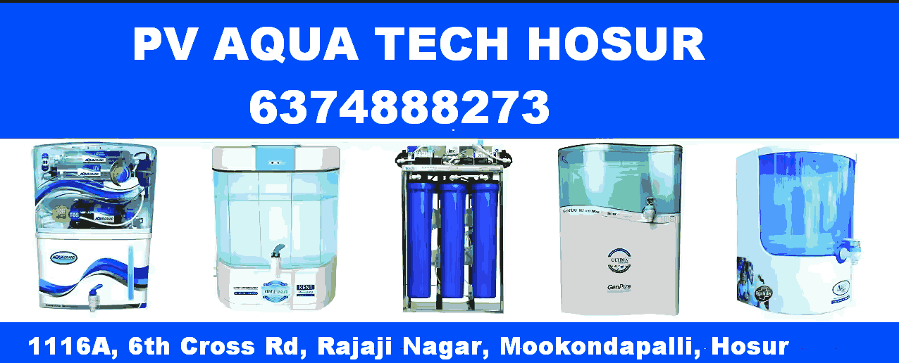 PV Aqua Tech RO Water Purifier dealers in Hosur